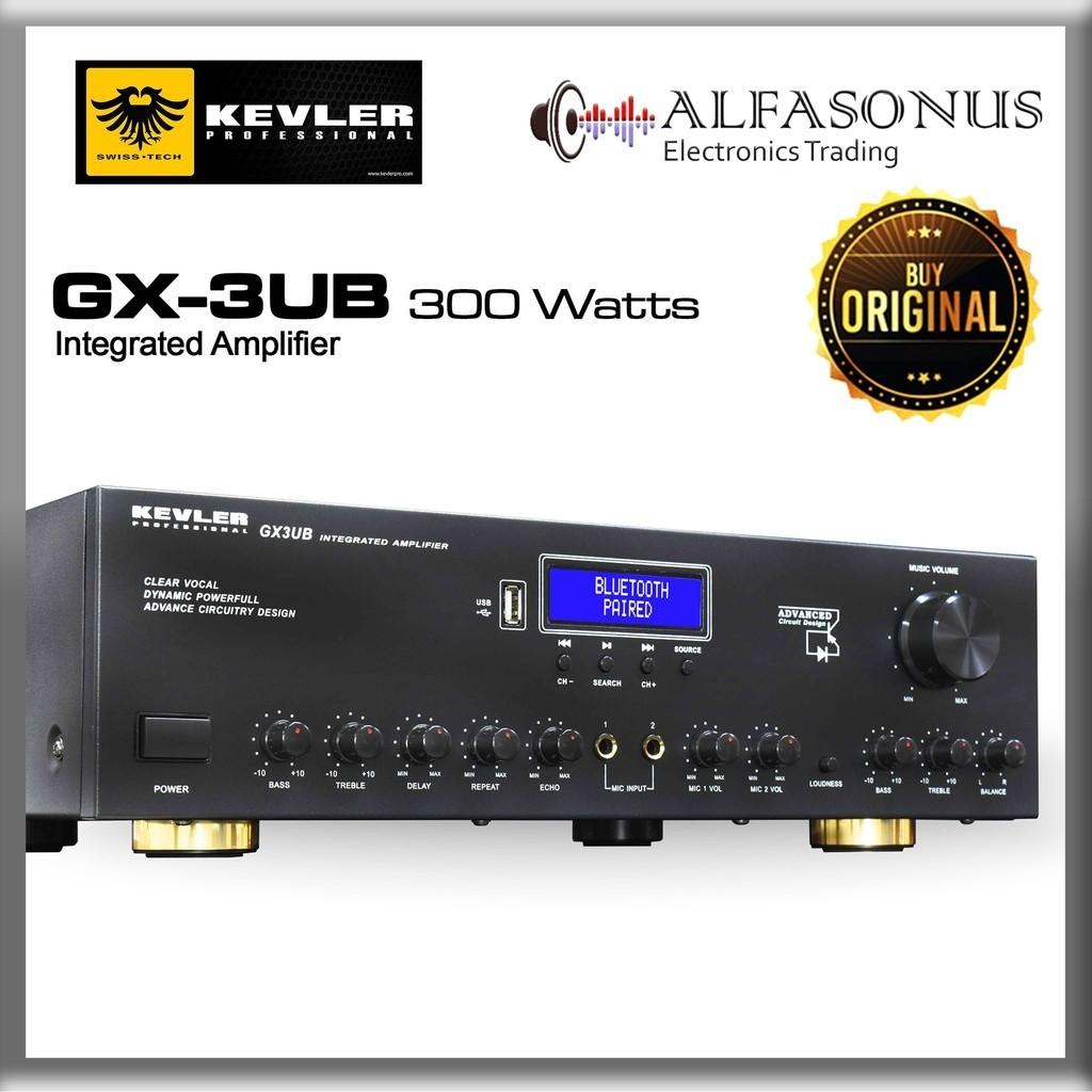 Kevler Professional Gx3ub Gx 3ub Gx 3ub Gx3 Ub Gx3 Ub 300w X 2 Integrated Amplifier Audio Other Audio Equipment On Carousell