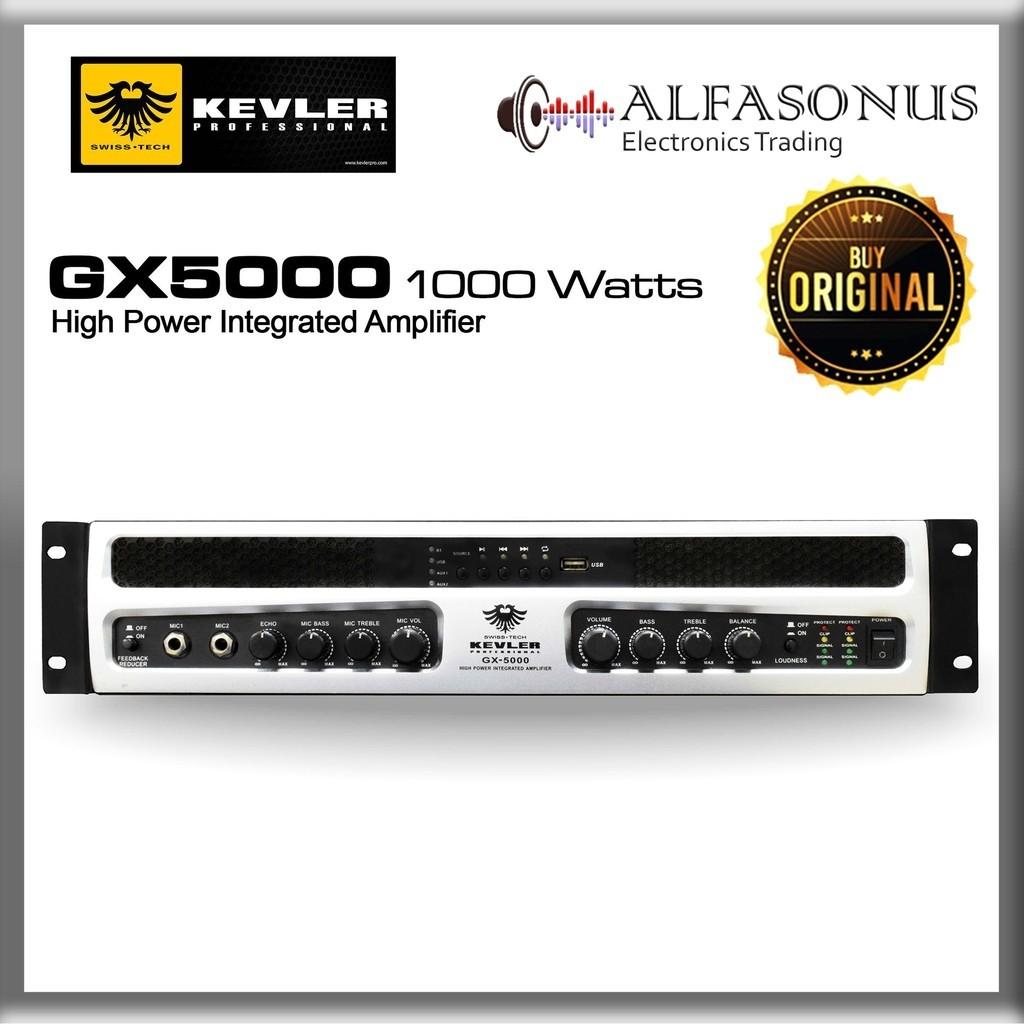 Kevler Professional Gx 5000 Gx5000 Gx 5000 1000w X 2 High Power Integrated Amplifier Audio Other Audio Equipment On Carousell