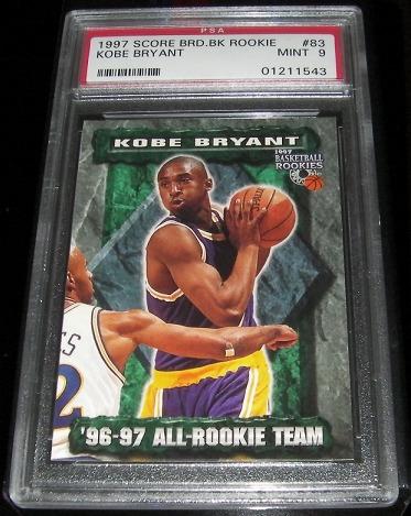 Kobe Bryant Rookie Card #83 Score Board All Rookie Team Rare