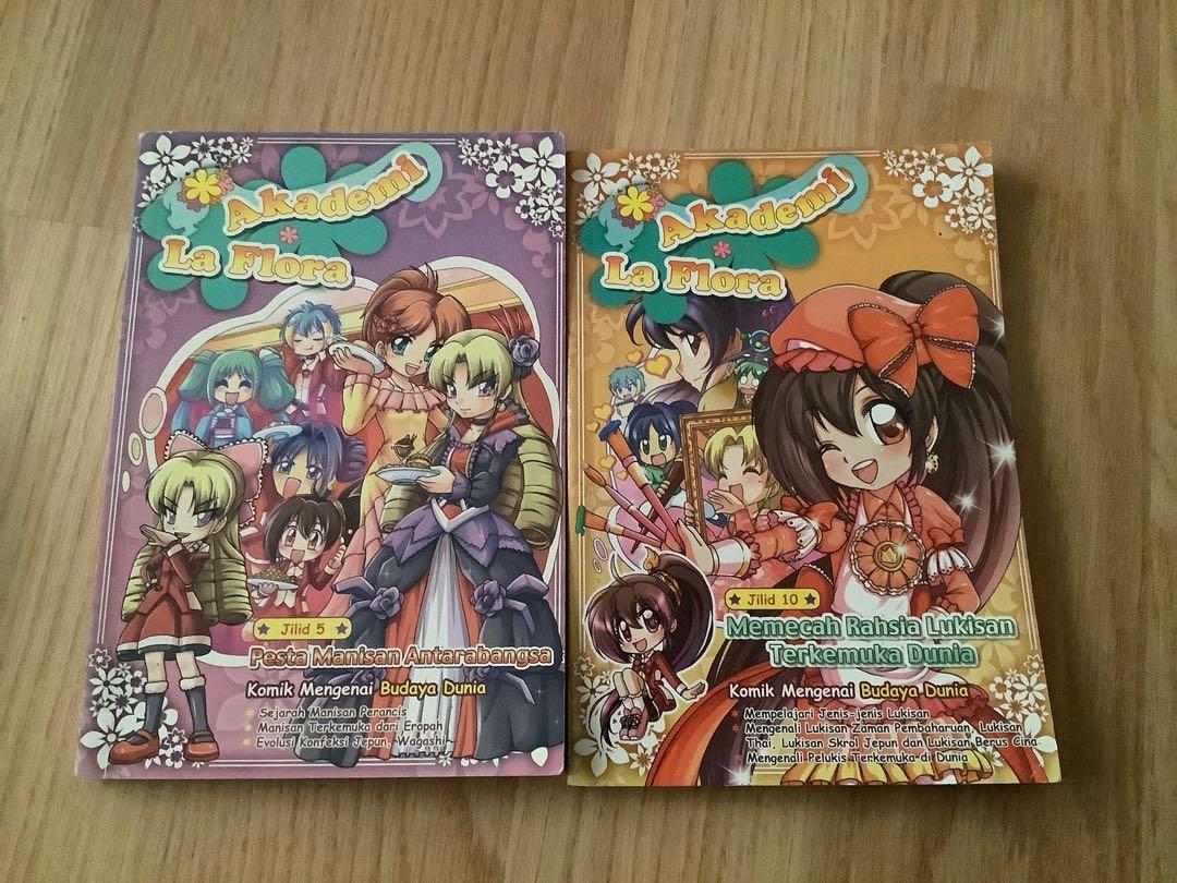 Komik Manga Akademi La Flora Books Stationery Comics Manga On Carousell