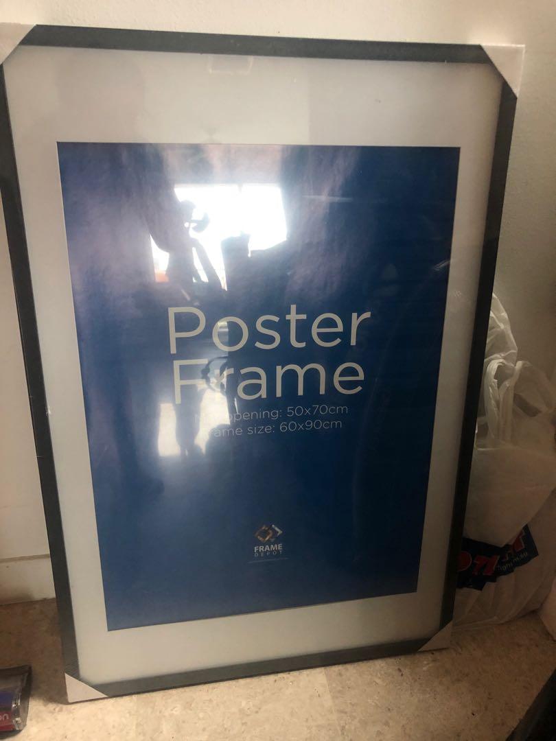 Large poster frames, Everything Else on Carousell