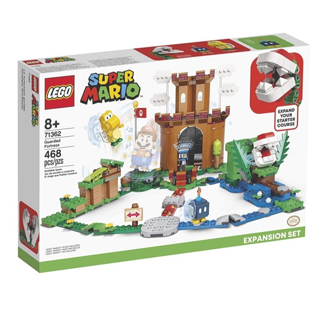 Lego super mario guarded fortress expansion 2025 set building toy for creative kids 71362