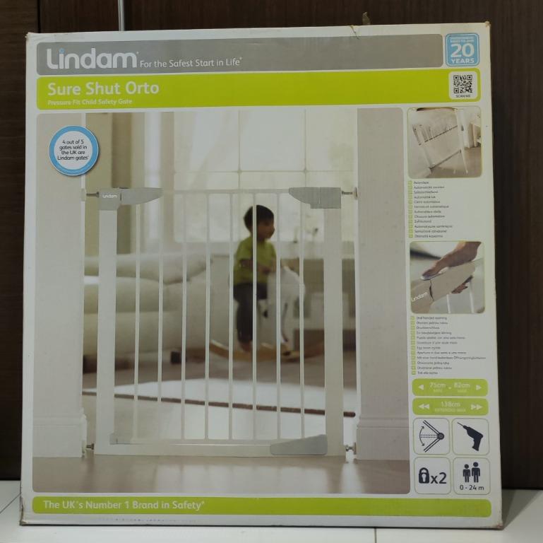 Lindam sure shut orto safety gate 2025