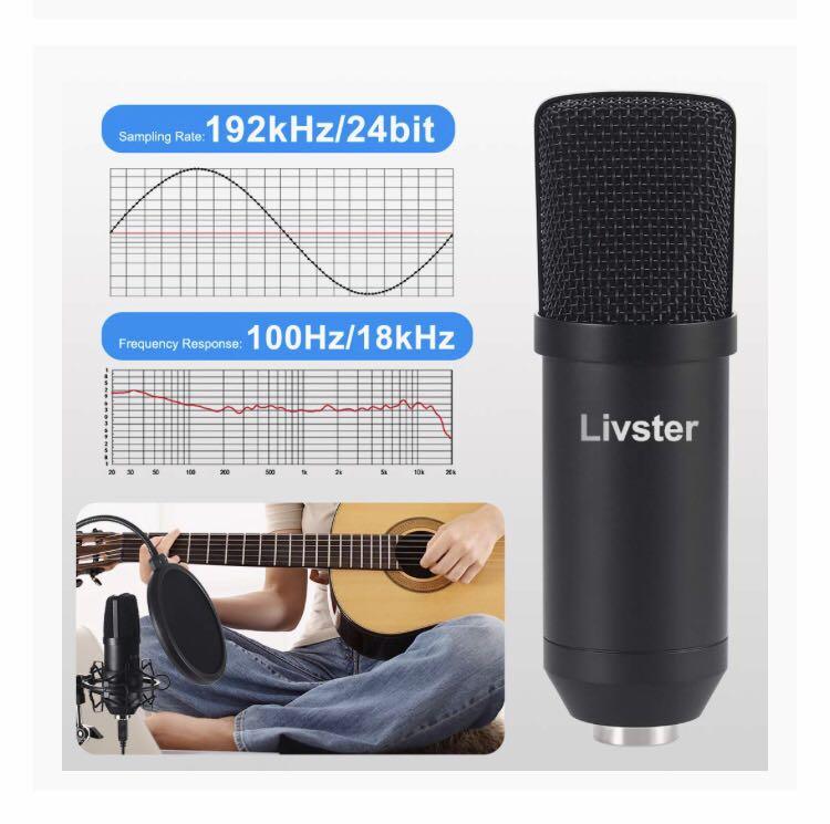 Livster. Condenser microphone set403188735332198405