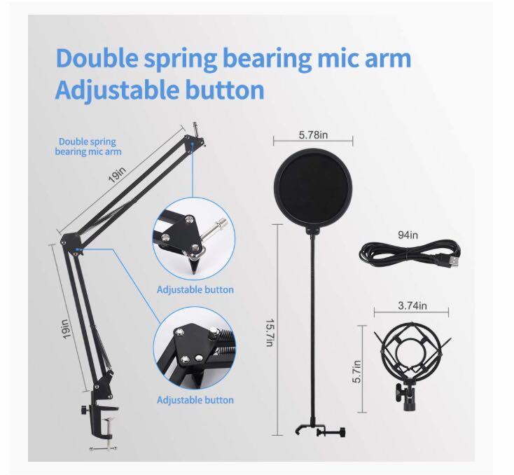 Livster. Condenser microphone set403188735332198404