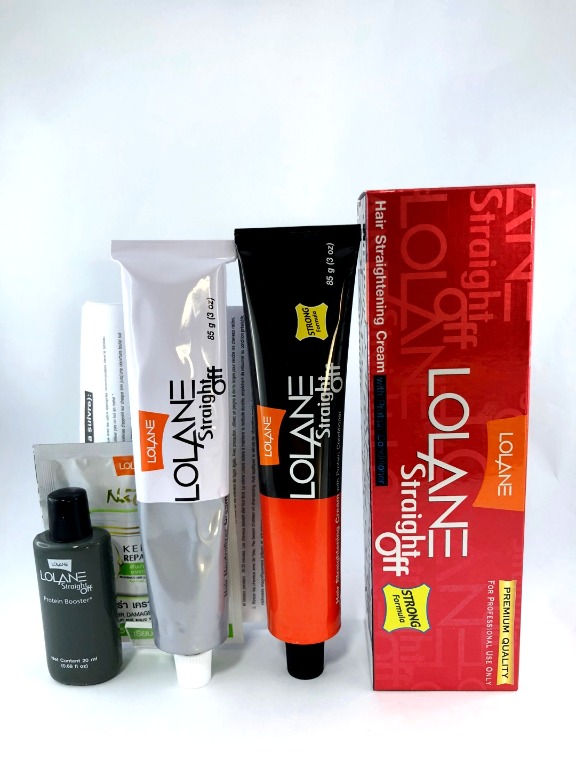 Lolane Hair Straight Off Cream Complete Review Step By Step atelier