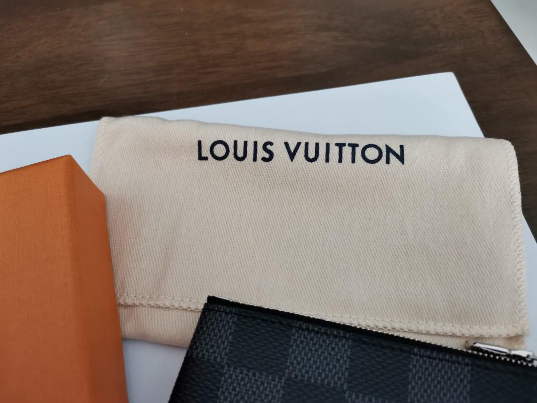 Shop Louis Vuitton DAMIER GRAPHITE Key Pouch (N60155) by nordsud