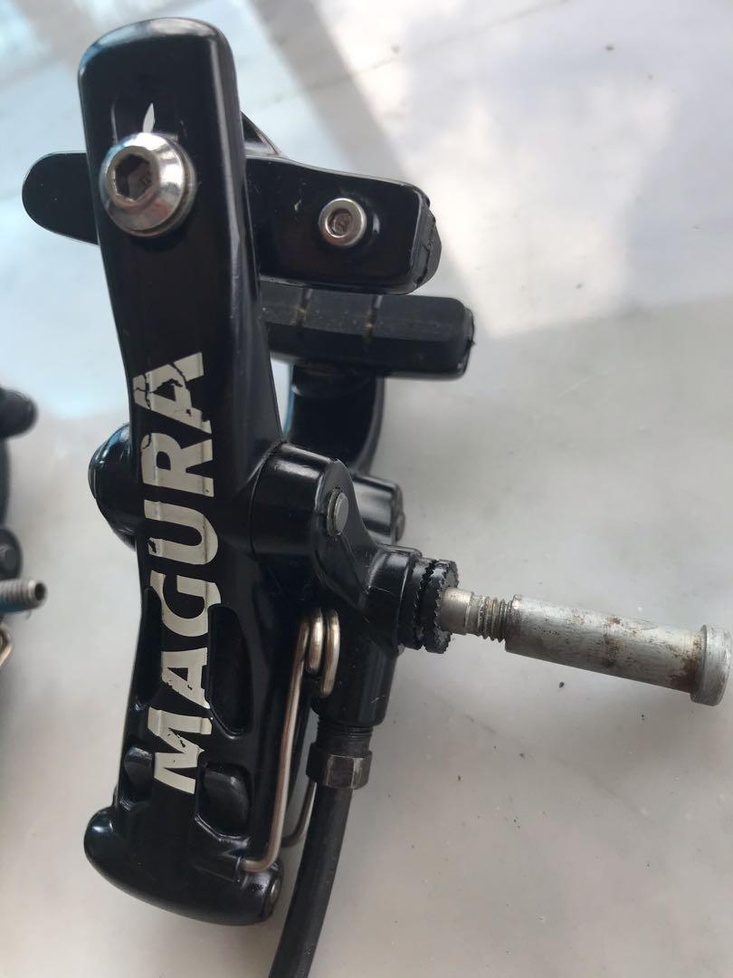 Magura RT8 TT Hydraulic Rim Brake Set, Sports Equipment, Bicycles