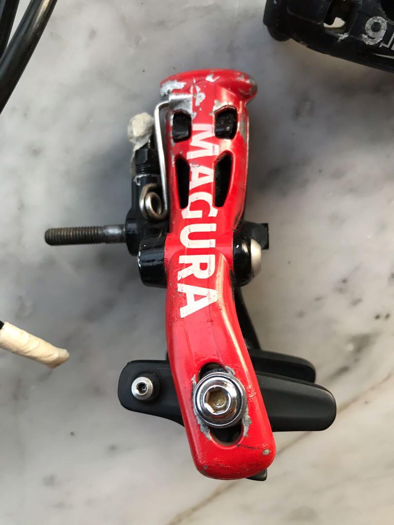 Magura RT8 TT Hydraulic Rim Brake Set, Sports Equipment, Bicycles