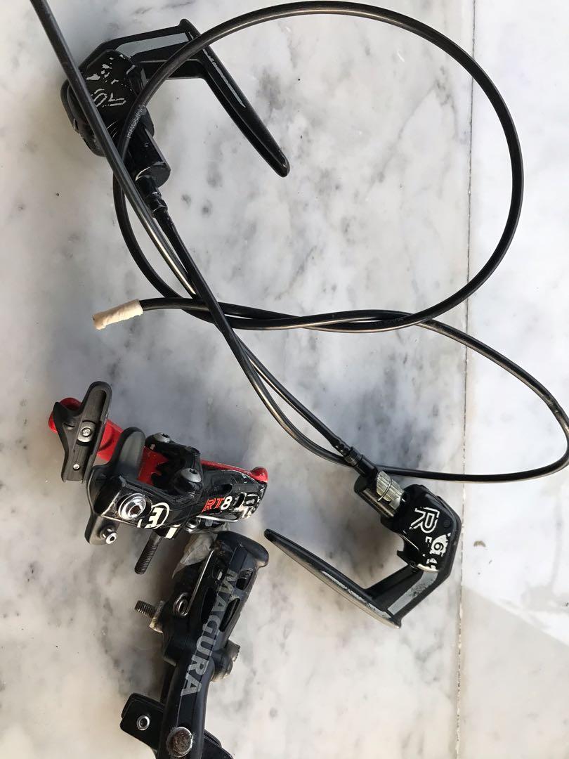 Magura RT8 TT Hydraulic Rim Brake Set, Sports Equipment, Bicycles