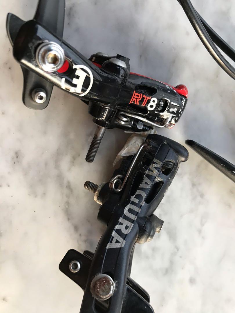 Magura RT8 TT Hydraulic Rim Brake Set, Sports Equipment, Bicycles