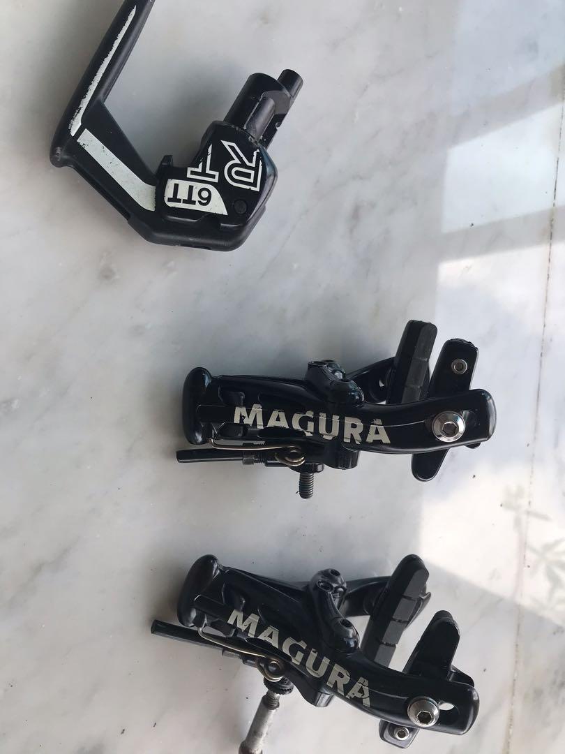 Magura RT8 TT Hydraulic Rim Brake Set, Sports Equipment, Bicycles