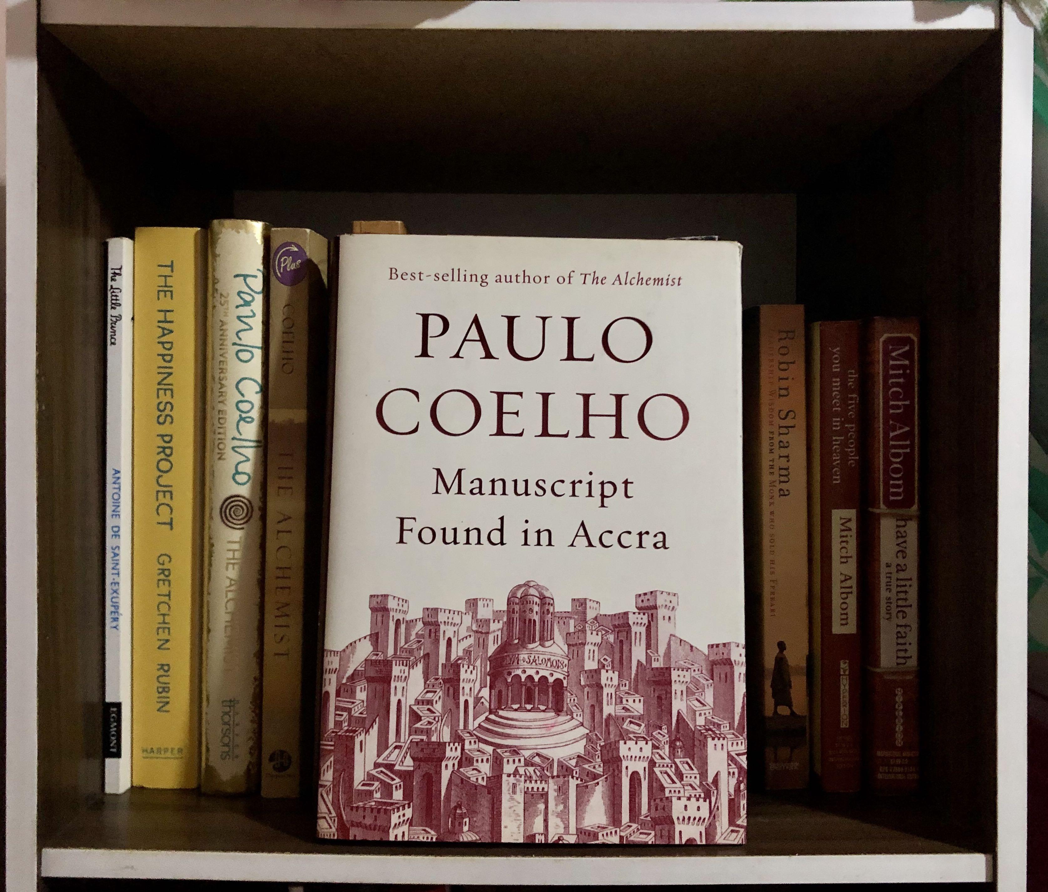 Manuscript Found In Accra by Paulo Coelho [HARDCOVER], Hobbies & Toys