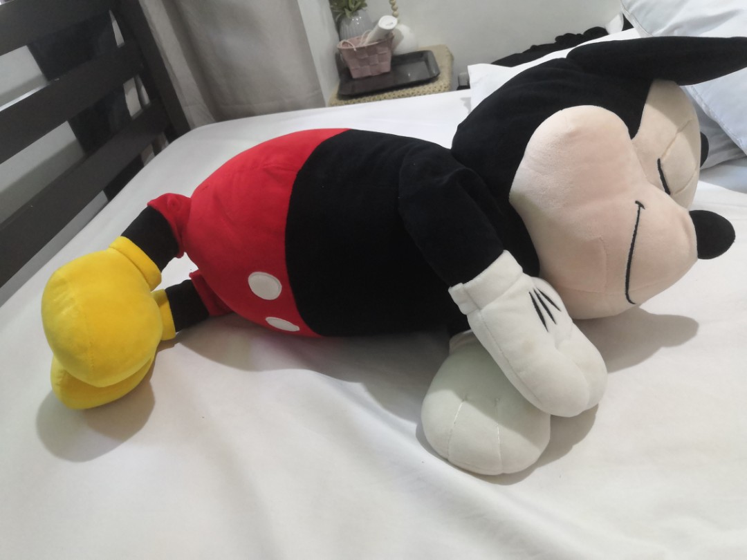 mickey mouse cuddleez plush
