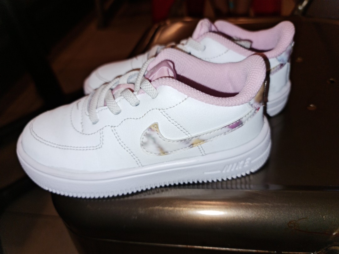 Nike Air Force 1 kids no need tie shoelace Babies Kids Babies