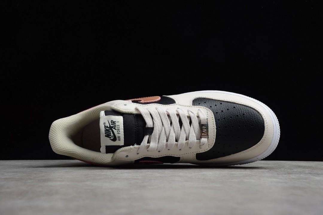 nike air force 1 black metallic red bronze