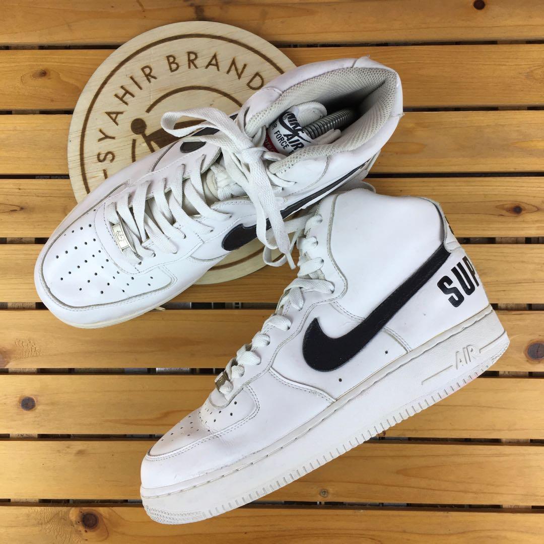 Nike x supreme store air force 1 high