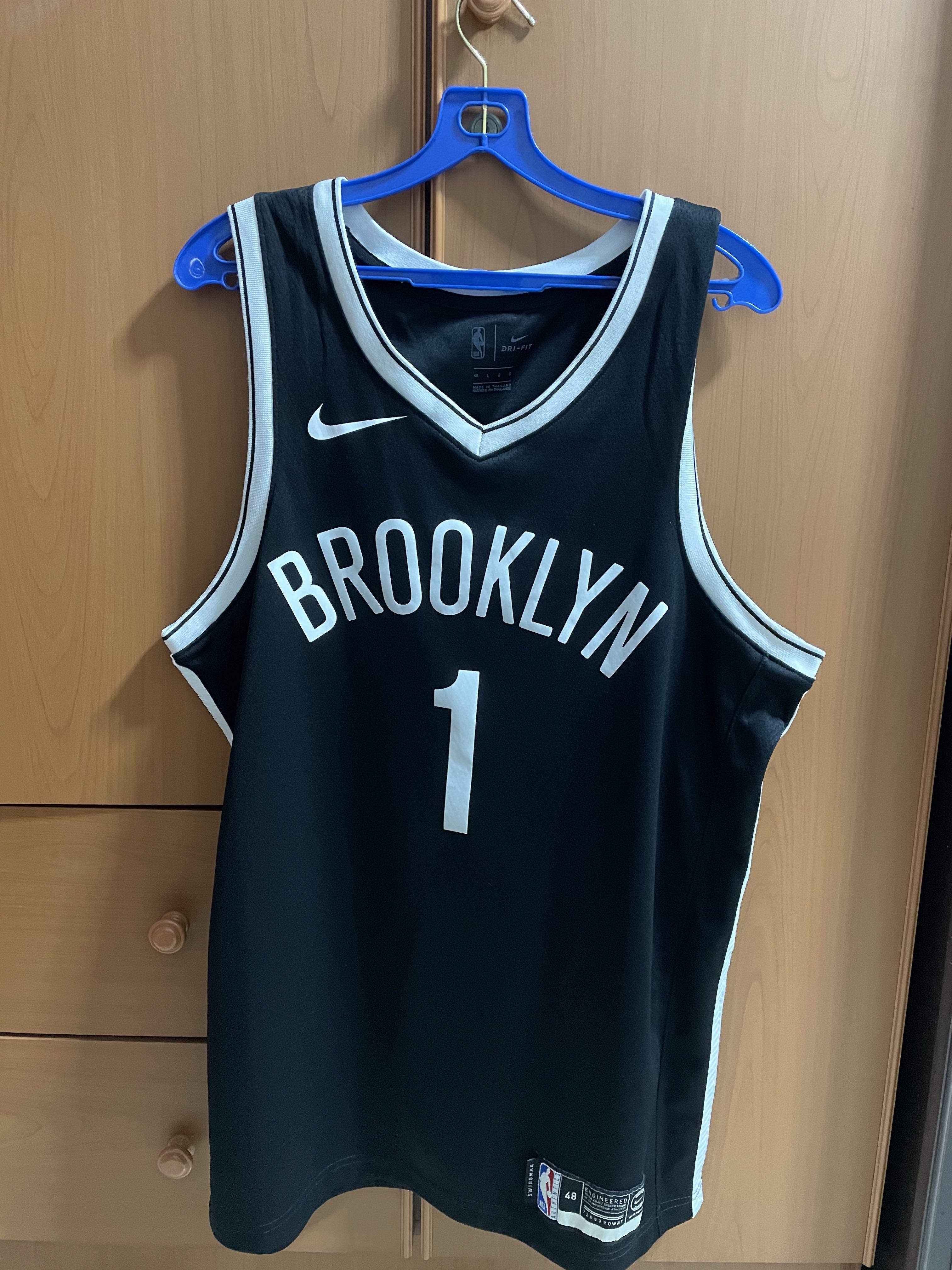 Nike Men's D'Angelo Russell Brooklyn Nets Icon Swingman Jersey
