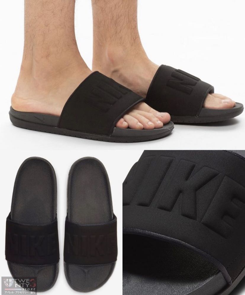 NIKE OFF COURT SLIDE BQ4639-003, Men&#39;s Fashion, Footwear, Slippers &amp;  Sandals on Carousell