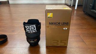 Nikon Lens AF-S Nikkor 35mm f/1.4 G (N)