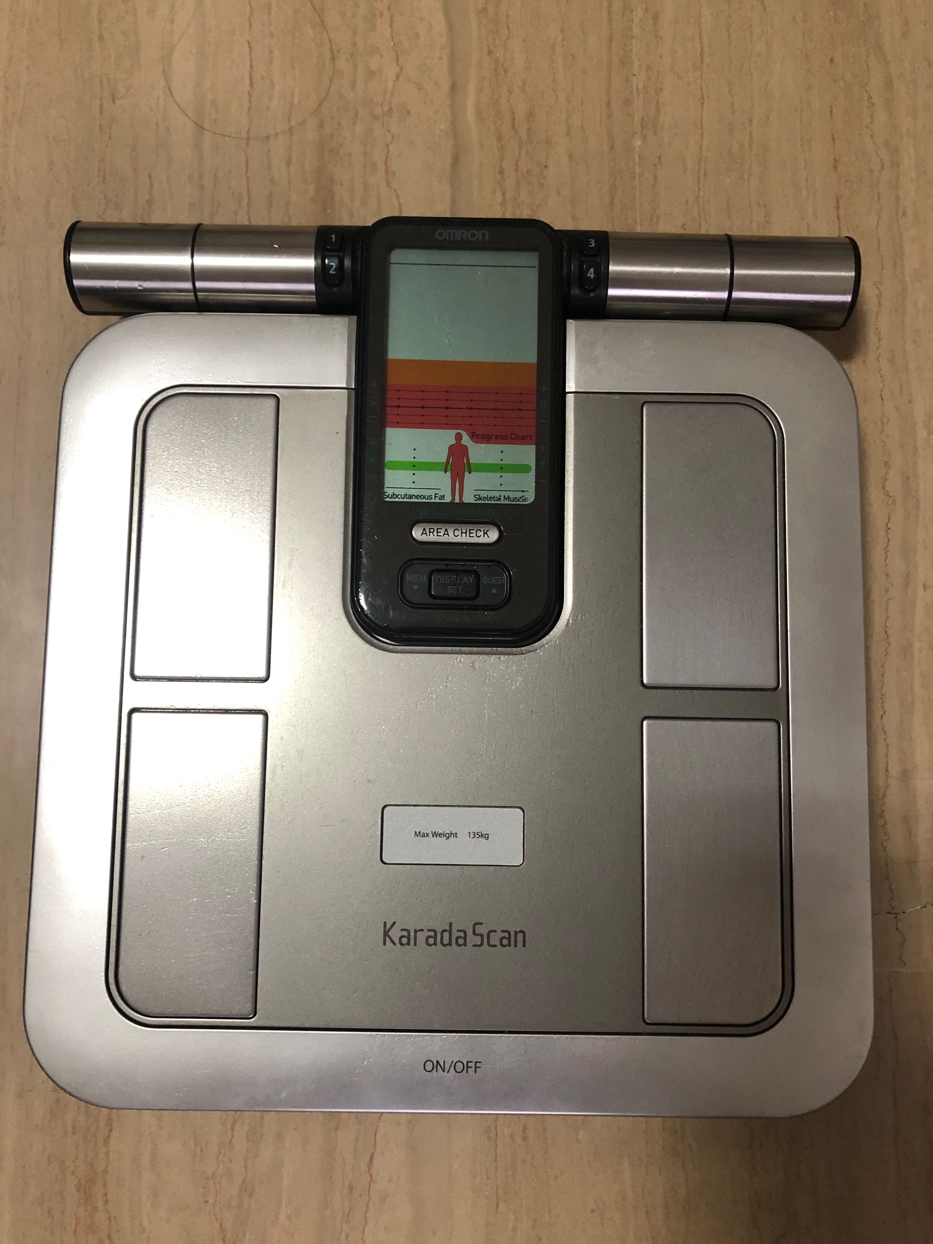 Omron Body Composition Scale HBF375, Health & Nutrition, Health