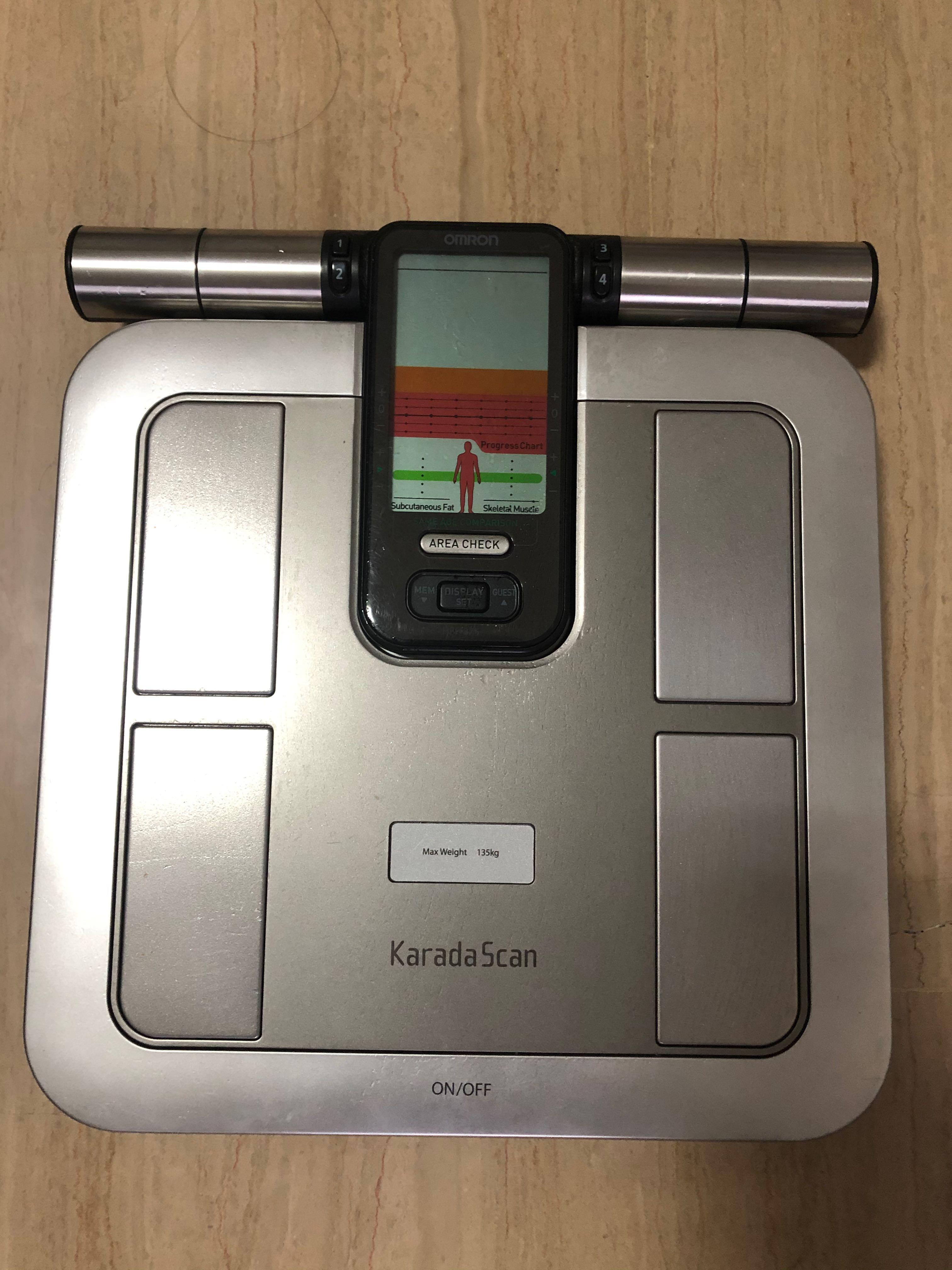 Omron Body Composition Scale HBF375, Health & Nutrition, Health