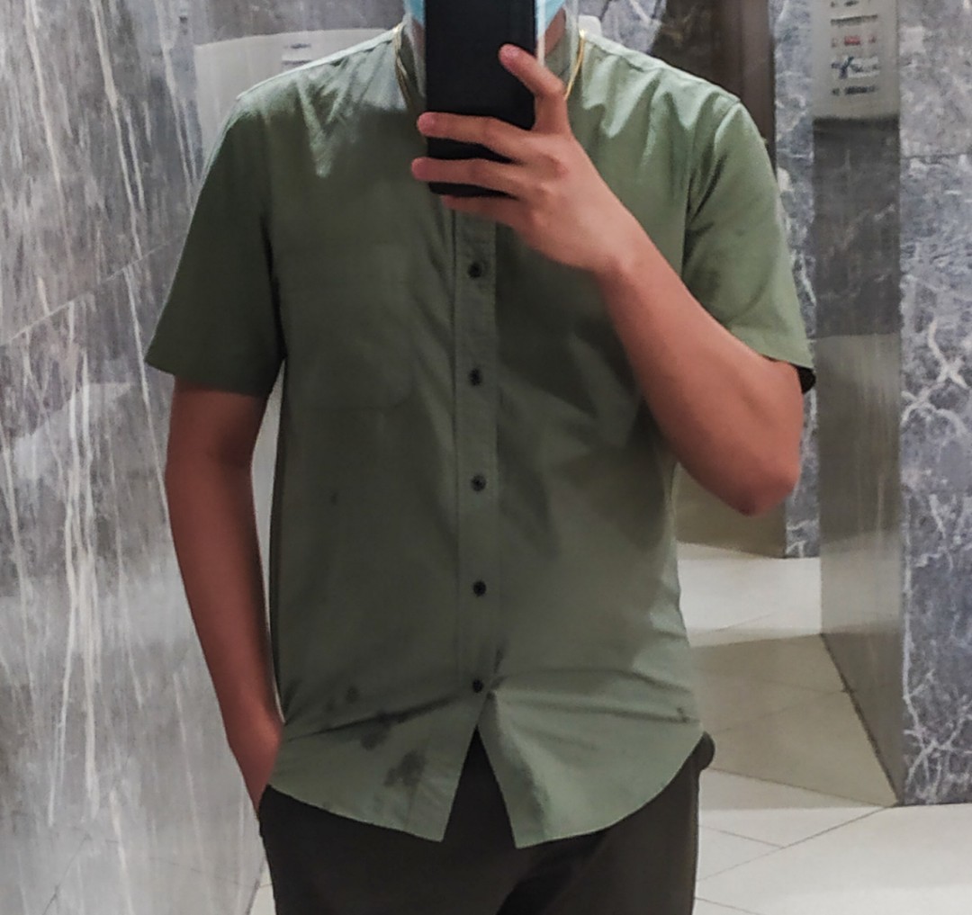 chinese collar uniqlo