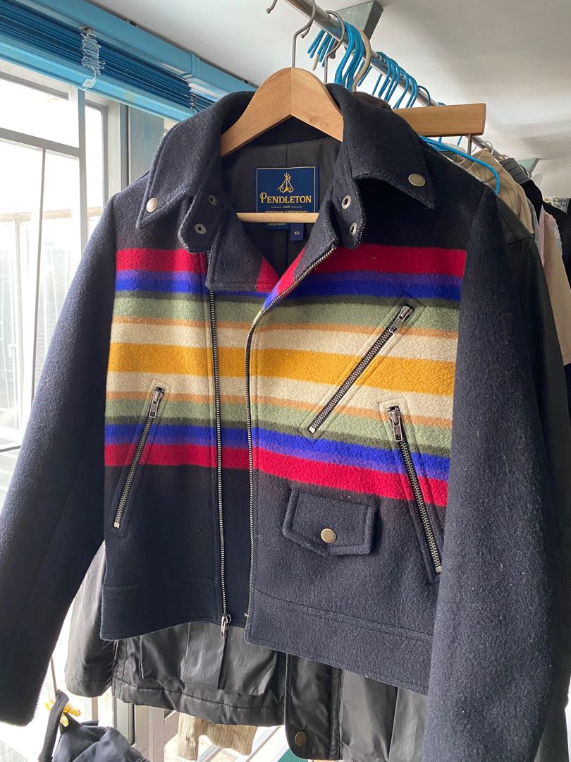 Opening Ceremony x Pendleton ライダースジャケット