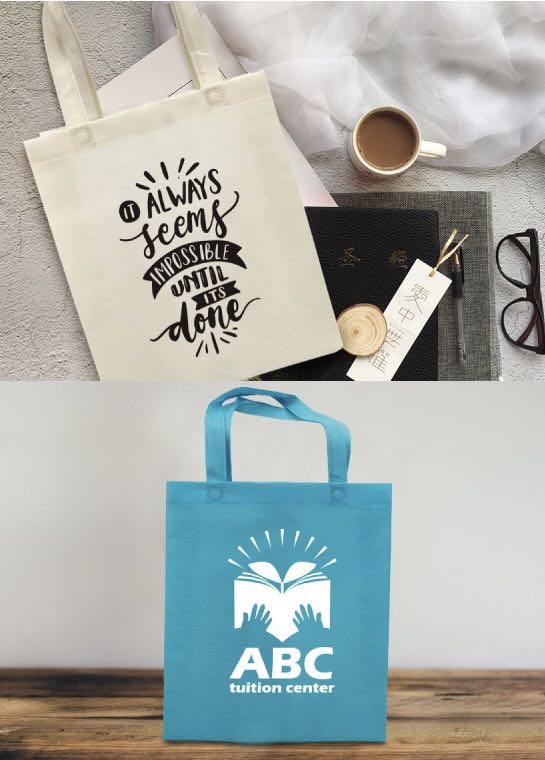 Personalised hot sale woven bag