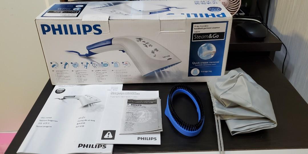 Philips Handheld Garment Steamer GC320/05 手提式蒸氣掛熨機, 家庭電器, 吸塵機 ＆ 家居清潔電器