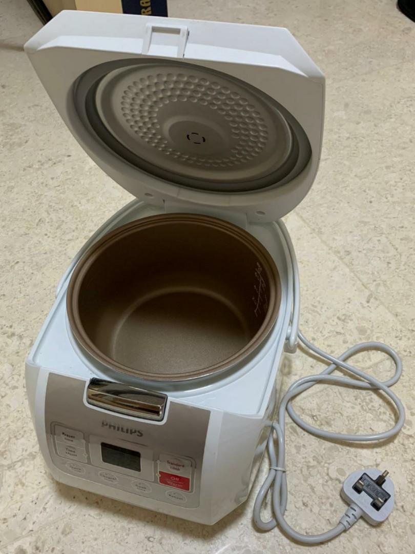 Philips Rice Cooker HD3030 Avance Collection Fuzzy Logic 1L Rice Cooker, TV & Home Appliances