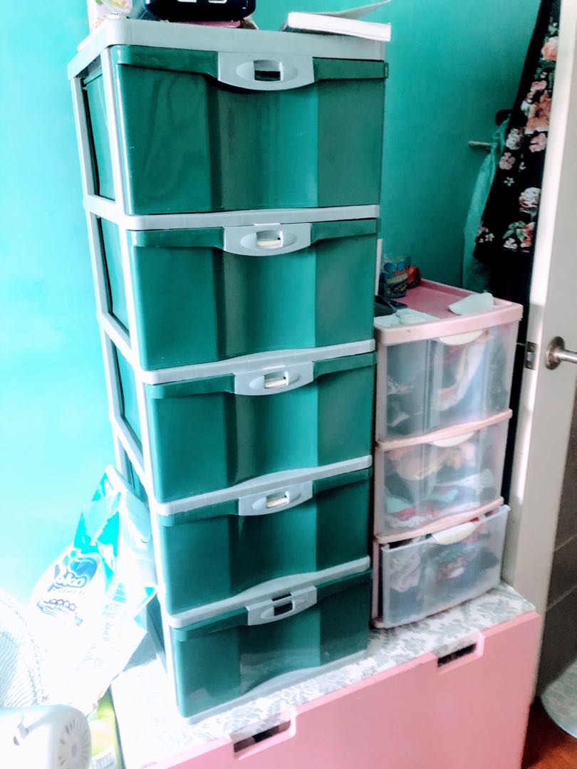 Plastic Storage Drawers like Toyogo, Furniture & Home Living, Home