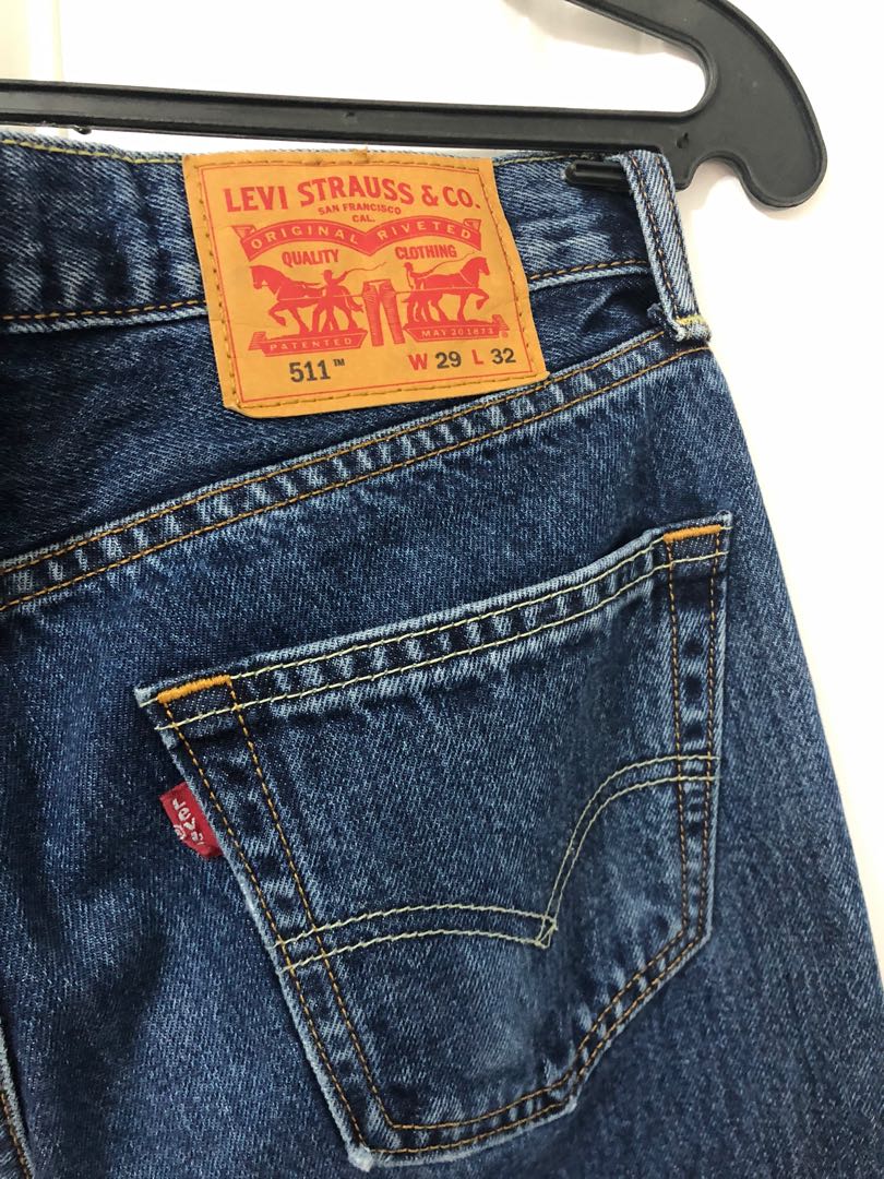 Preloved Levi's 511 Slim Jeans, Men's Fashion, Bottoms, Jeans on Carousell