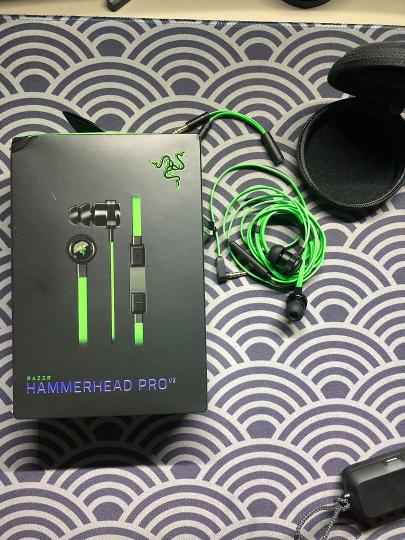 Razer Hammerhead Pro V2 Electronics Audio On Carousell