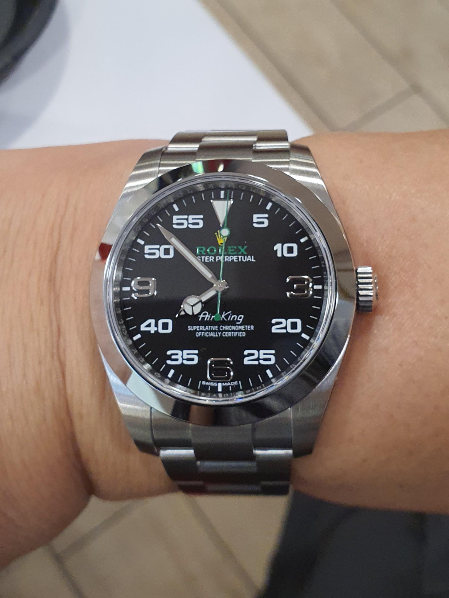 Rolex Air King, Men's Fashion, Watches 
