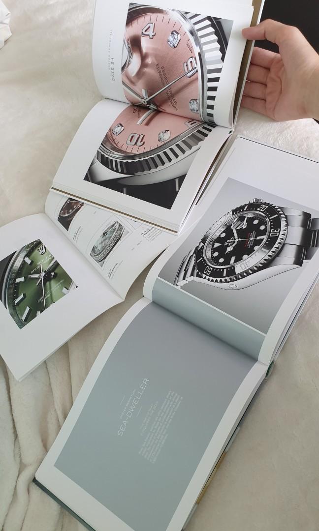 Bundle Rolex hardbound catalogue, coffee table Book, from Switzerland