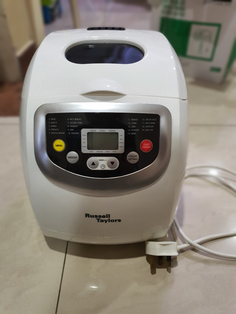 Russell taylor deals bread maker