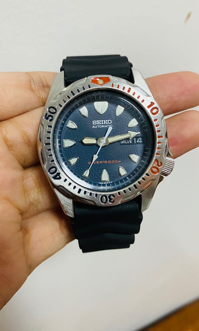 Seiko 5 Diver's watch ORIGINAL, Men's Fashion, Watches & Accessories,  Watches on Carousell