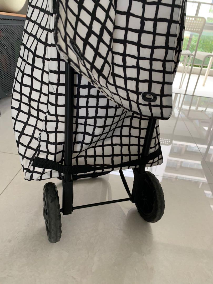 Ikea knalla shopping outlet bag with wheels