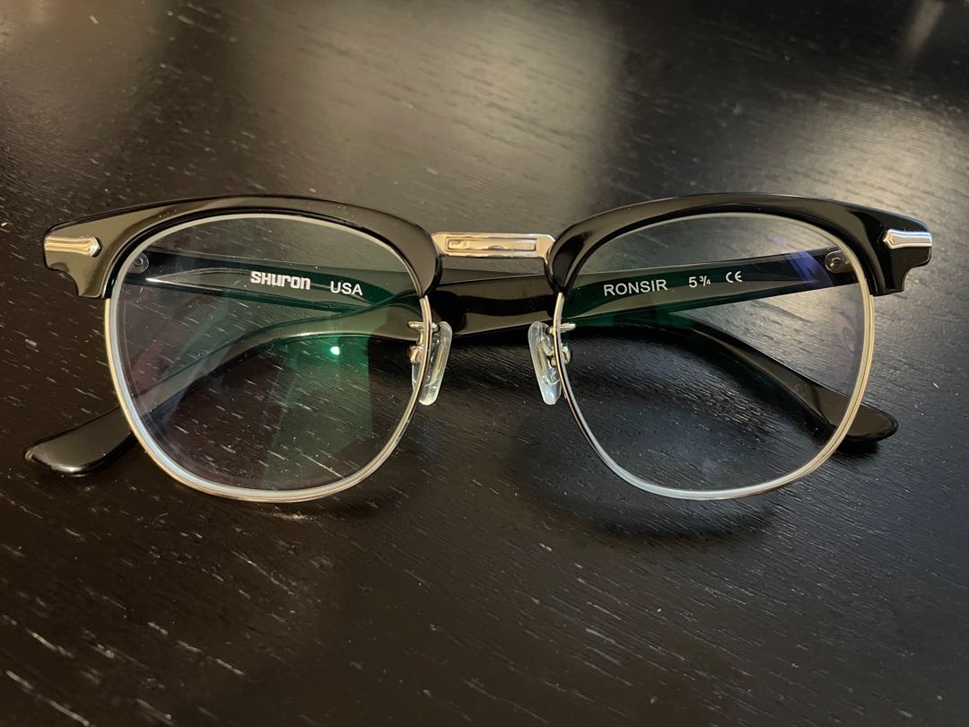 Shuron Ronsir Glasses 眼鏡眉鏡, 男裝, 手錶及配件, 眼鏡- Carousell