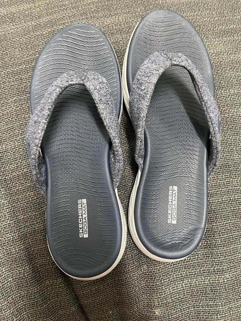 Skechers goga mat Women s Fashion Footwear Flipflops and Slides