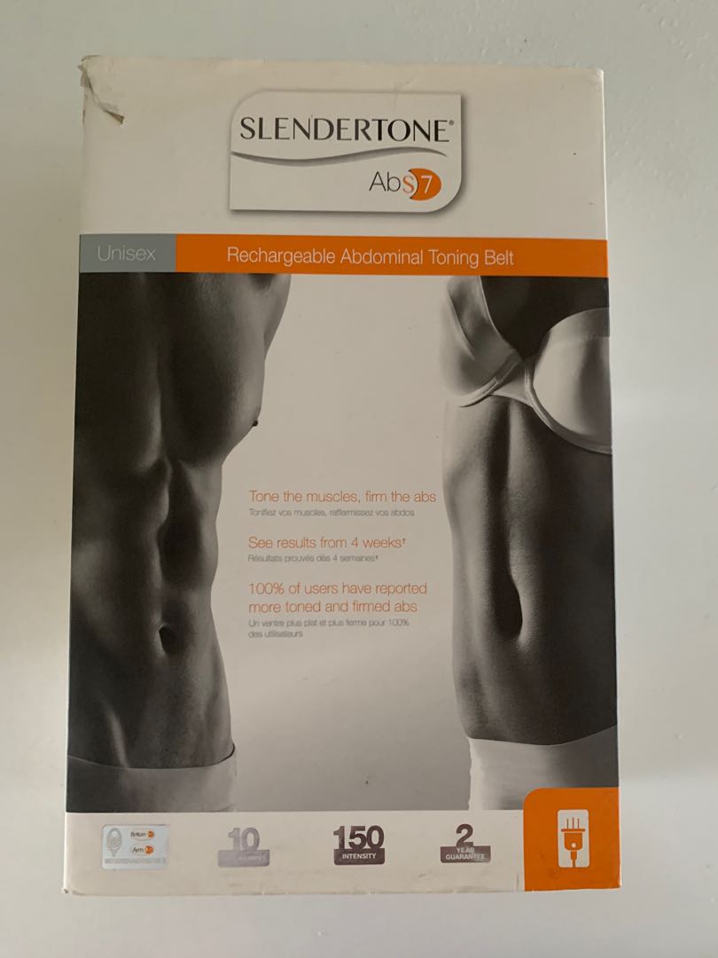 Slendertone Abs - belt, Sports Equipment, Exercise & Fitness, Toning &  Stretching Accessories on Carousell