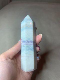 soft pastel carribean calcite tower