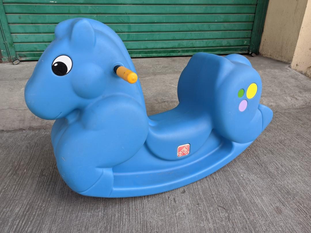 Step 2 Carousel Pony Rocking Horse Babies Kids Infant Playtime