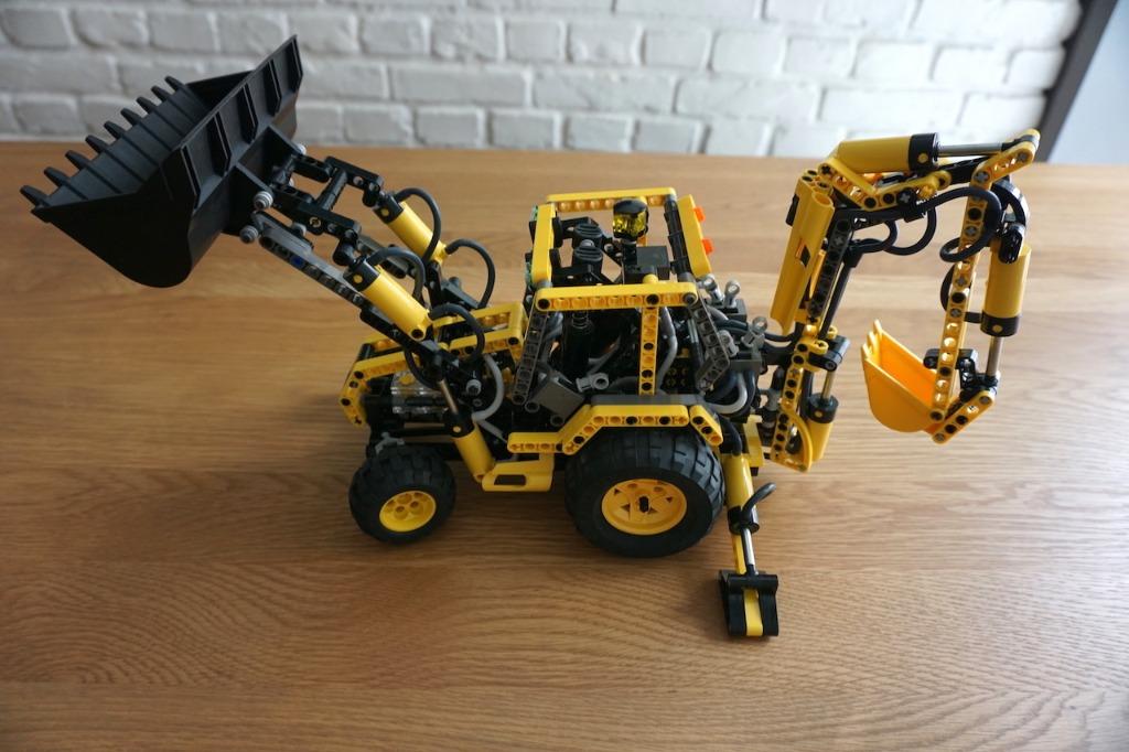 Lego backhoe 8455 best sale