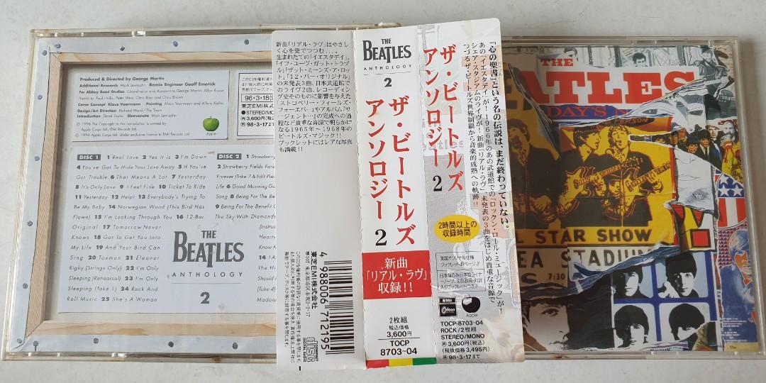 The Beatles Anthology 2 Japan Press 2cd Cd Music Media Cd S Dvd S Other Media On Carousell