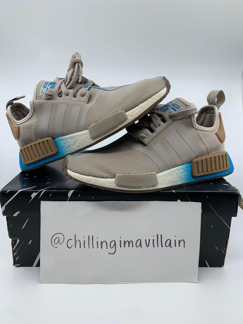 UK 5.5 8 Adidas NMD R1 STLT Boost Star Wars Rey Raw Desert