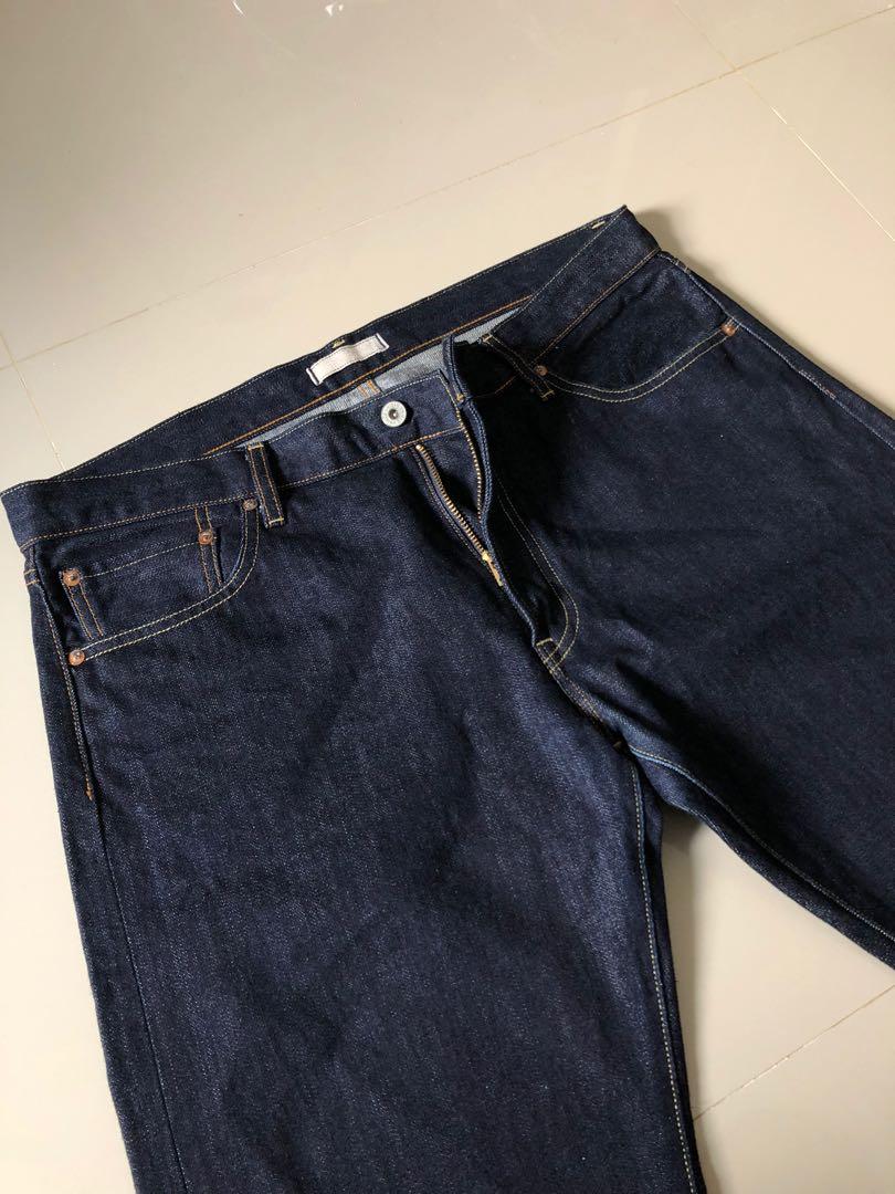 Uniqlo Selvedge Kaihara Jeans sz 36 