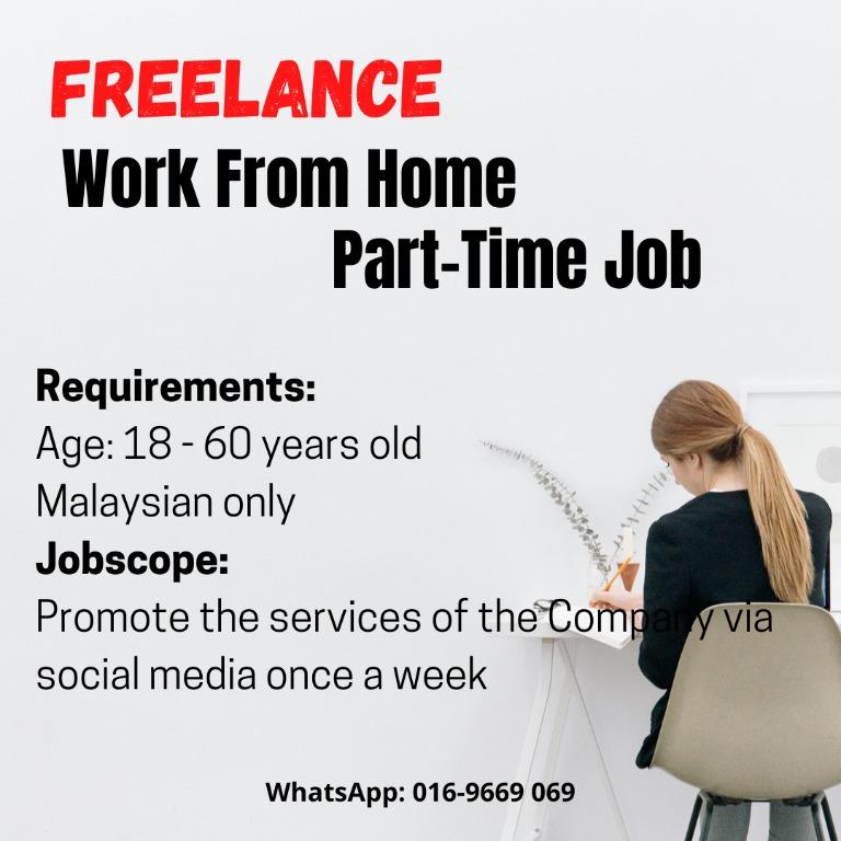 Urgent Hiring Part Time Freelance Sales Marketing Job Jobs Part Time Sales Retail Marketing On Carousell