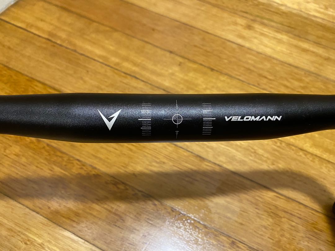 Velomann handlebar/dropbar from bianchi 400mm, Sports Equipment, Bicycles \u0026  Parts, Parts \u0026 Accessories on Carousell